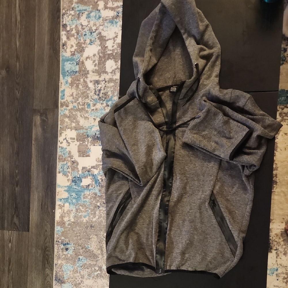 Society Gray Hooded Jacket
